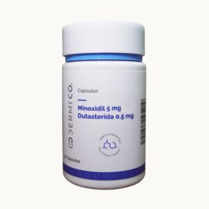 Dérmico Minoxidil 5 mg + Dutasterida 0.5 mg – 30 cápsulas